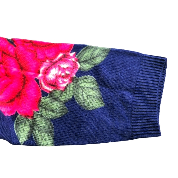 Emily Daniel's Rose and Rhinestone sweater - Picture 10 of 15